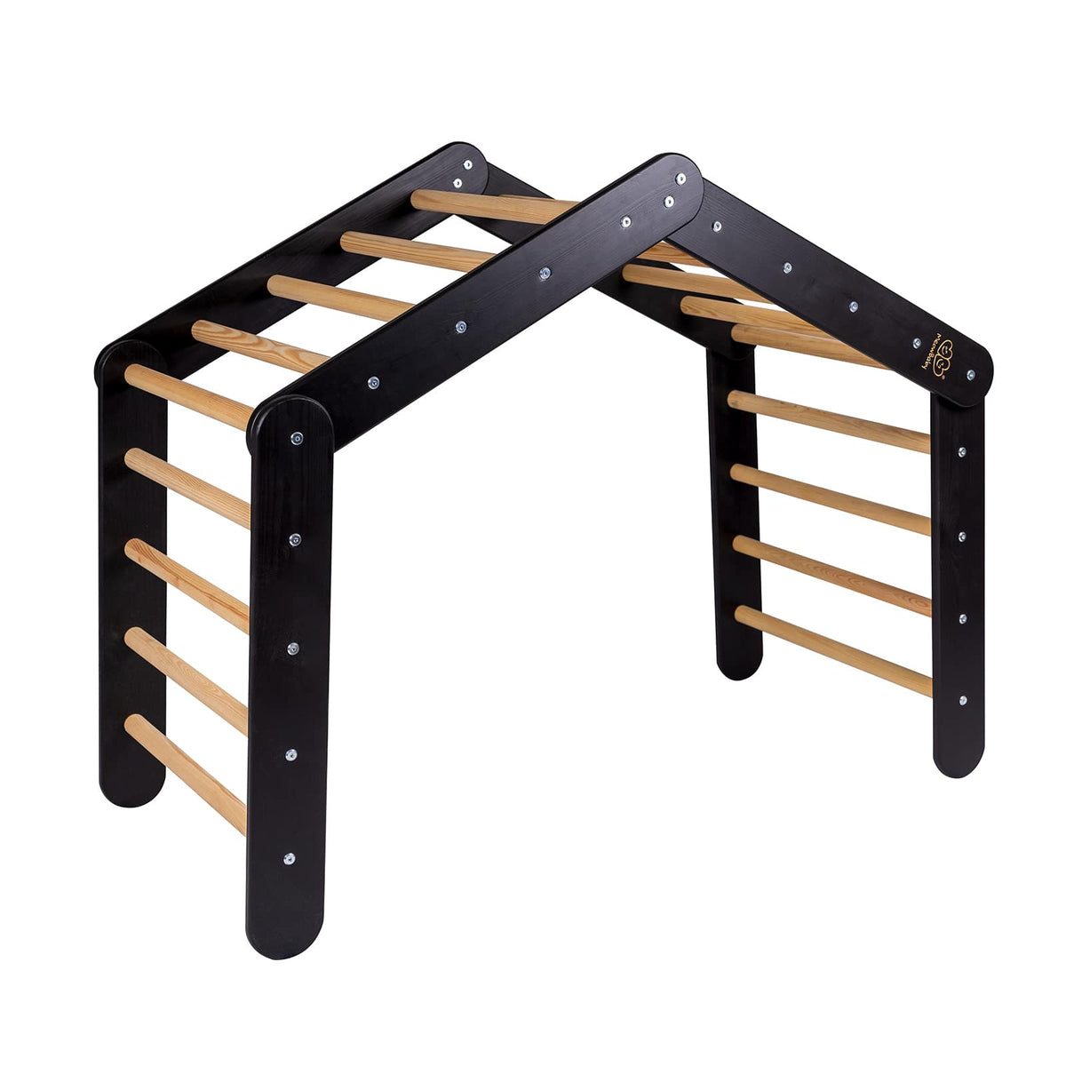 Kletterdreieck mit Zelt 112x61x94 cm, faltbar