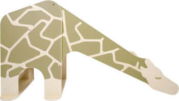 Holzrutsche Giraffe Wildlife für drinnen im Kinderzimmer