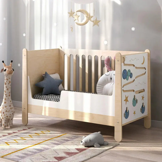 Mitwachsendes Kinderbett LILU im Kinderzimmer