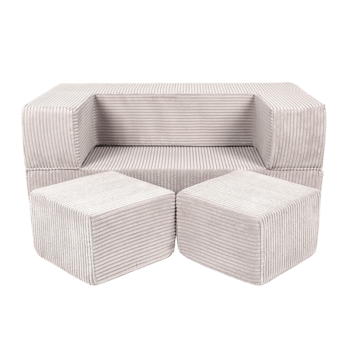 Play Sofa Aesthetic Cord Cube - Classic Cord Edition
