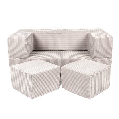 Play Sofa Aesthetic Cord Cube - Classic Cord Edition