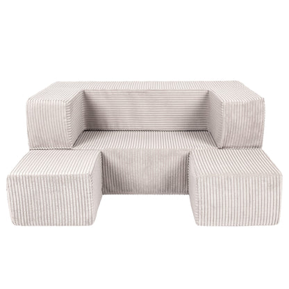 Play Sofa Aesthetic Cord Cube - Classic Cord Edition