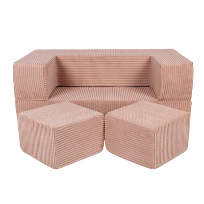 Play Sofa Aesthetic Cord Cube - Classic Cord Edition