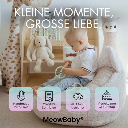 Children’s Chair Bearly Bear Bean Bag – Soft Teddy Edition