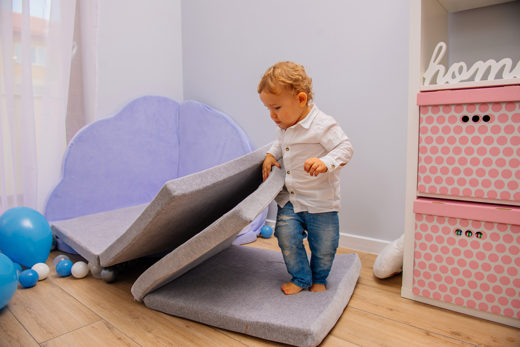 Velvet Play Mat, Square, 120 x 120 cm
