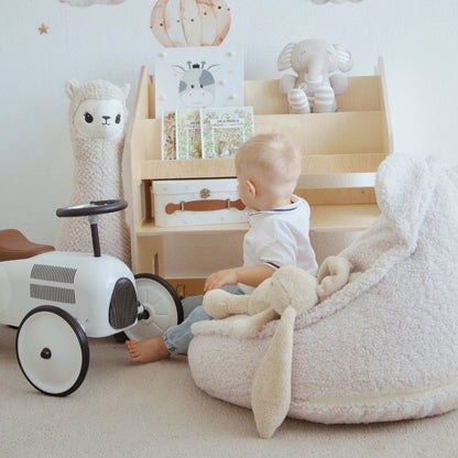 Children’s Chair Bearly Bear Bean Bag – Soft Teddy Edition