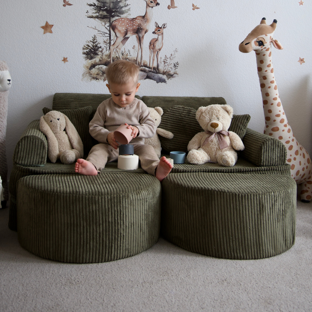 Play Sofa Aesthetic Corduroy Mini Max – Classic Corduroy Edition