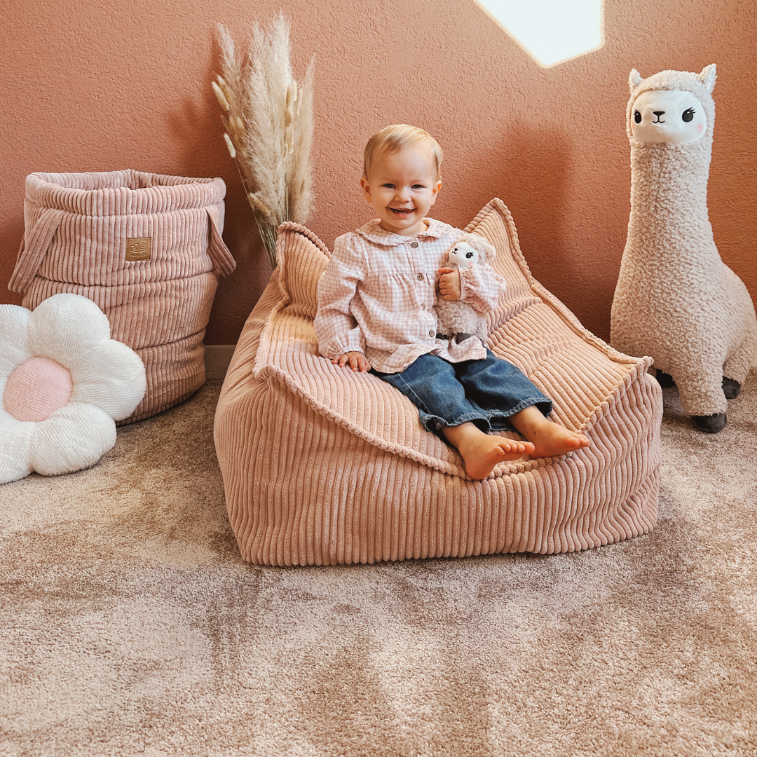 Children’s Armchair Aesthetic Corduroy Square – Classic Corduroy Edition