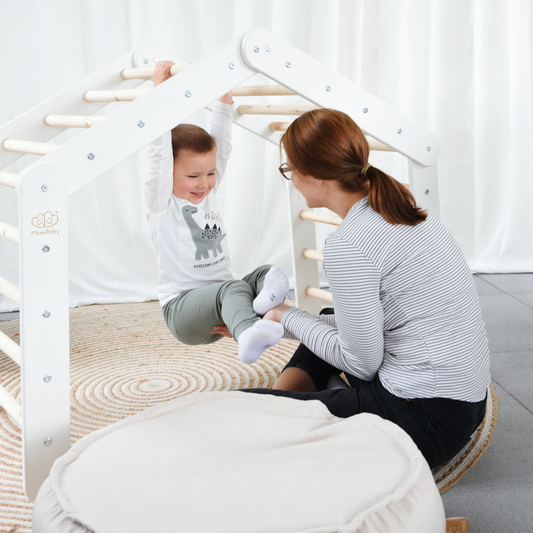 Large Pikler Climbing Triangle for Children, 112 × 61 × 94 cm
