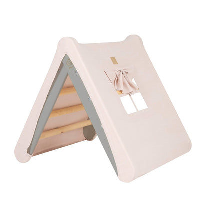 Haus mit faltbarer Kinderleiter 60x61 cm
