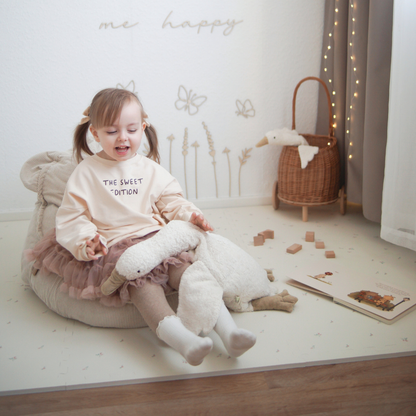 Children's Armchair Bear-Shaped Bean Bag Premium Corduroy - Slim Cord Edition