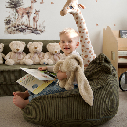 Children’s Armchair, Teddy Corduroy Aesthetic – Classic Corduroy Edition
