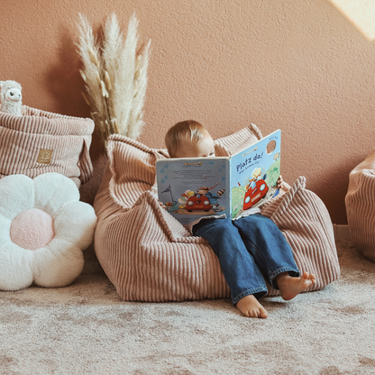 Children’s Armchair Aesthetic Corduroy Square – Classic Corduroy Edition