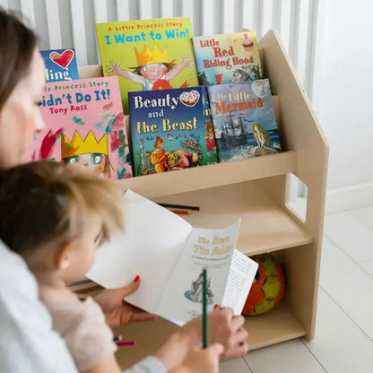 Wandelbares 2in1-Kinderregal für das Kinderzimmer