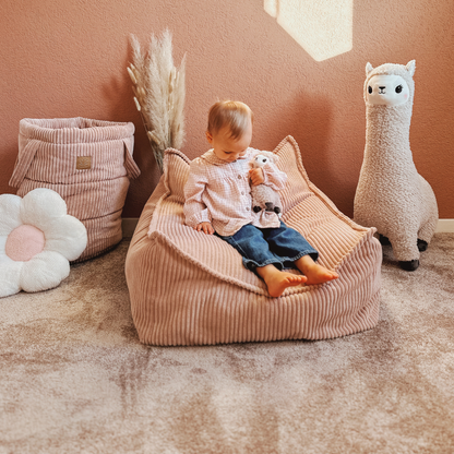 Children’s Armchair Aesthetic Corduroy Square – Classic Corduroy Edition