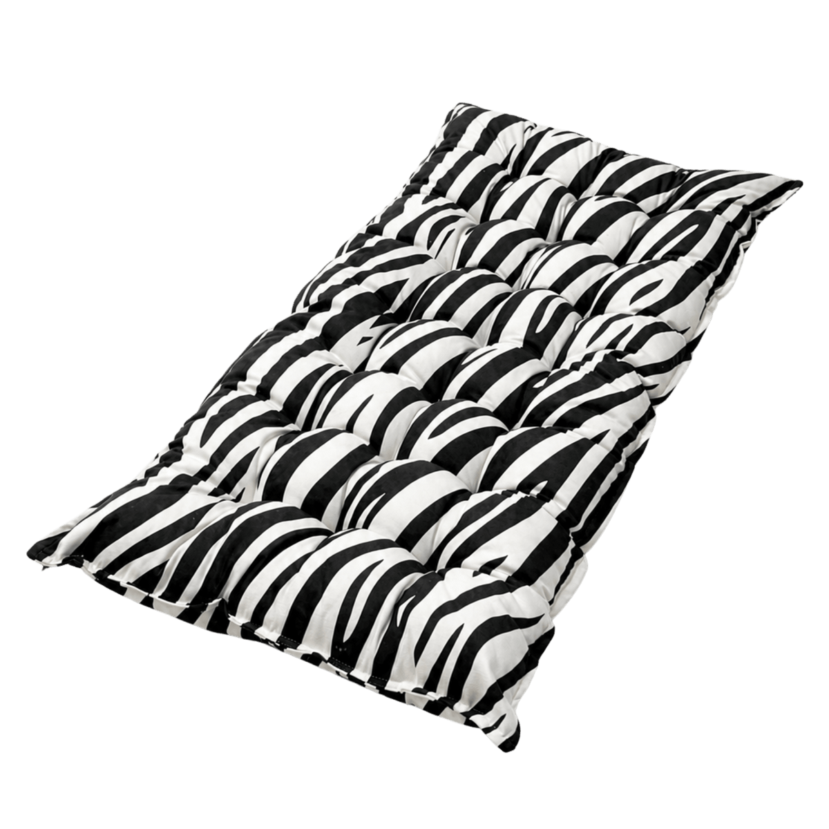 Gestepptes Bodenkissen Zebra im Kinderzimmer