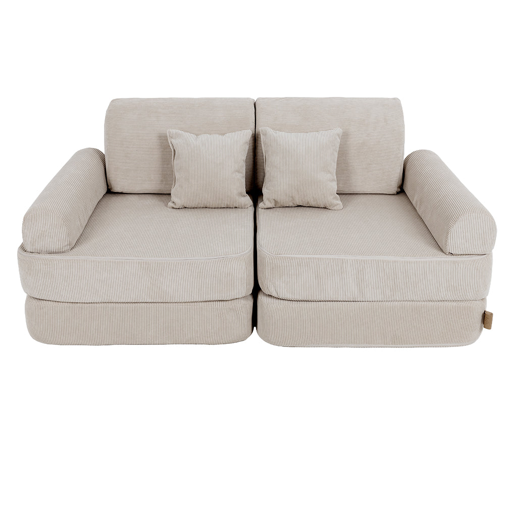 Mini Max Corduroy Play Sofa Premium – Slim Cord Edition