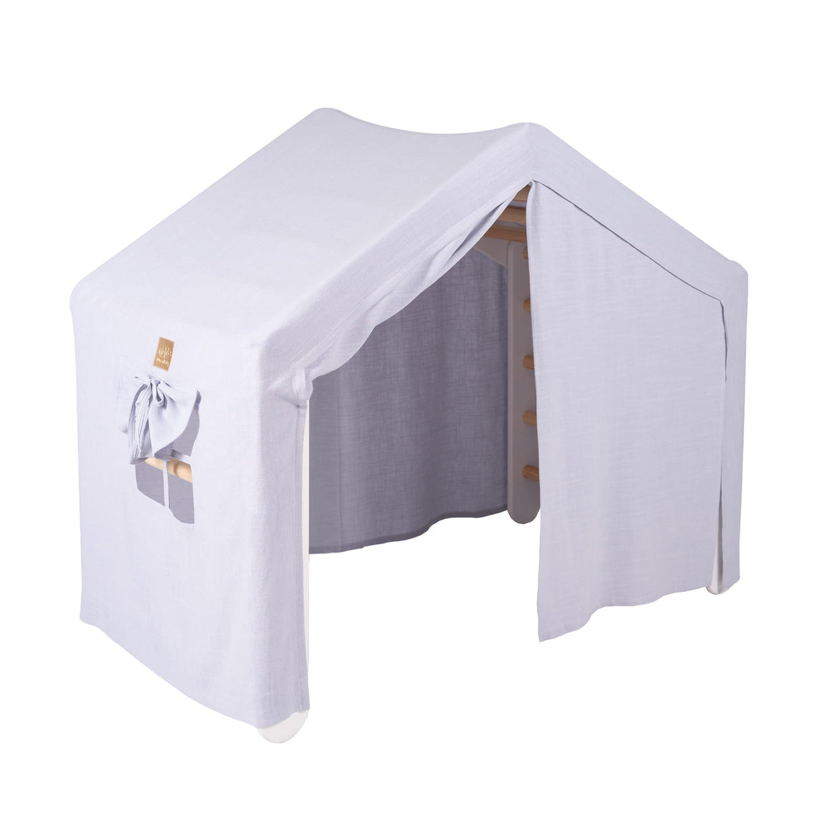 Kletterdreieck mit Zelt 112x61x94 cm, faltbar