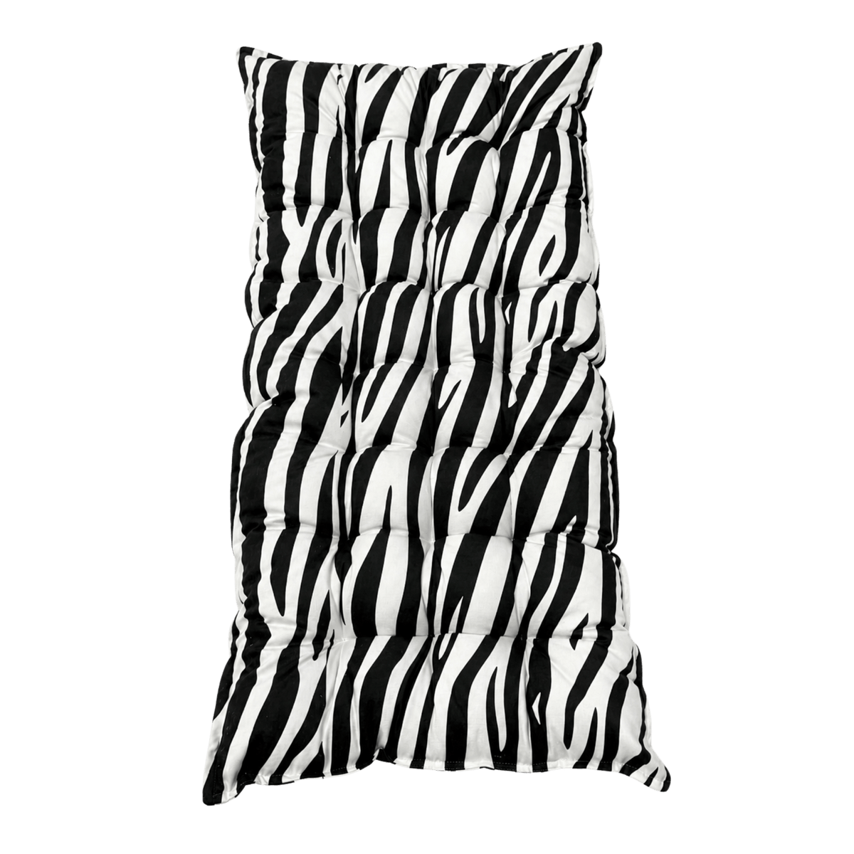 Spielmatte Zebra aus weichem Stoff im Detail