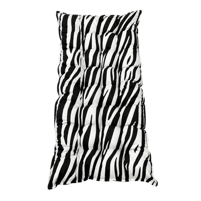 Spielmatte Zebra aus weichem Stoff im Detail