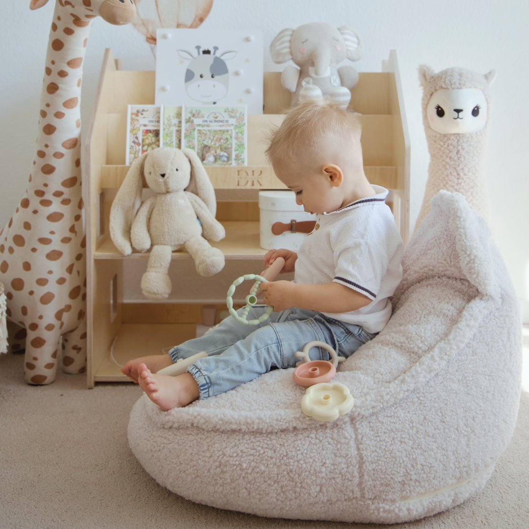 Children’s Chair Bearly Bear Bean Bag – Soft Teddy Edition