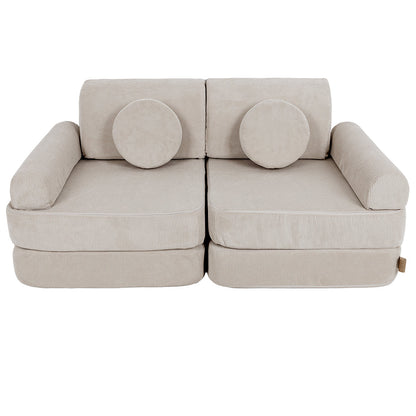 Mini Max Corduroy Play Sofa Premium – Slim Cord Edition