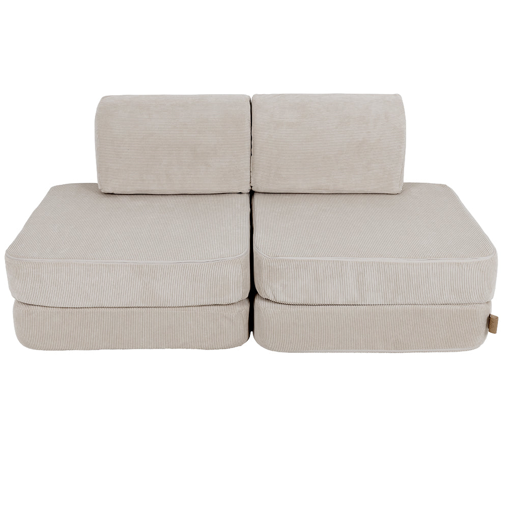 Mini Max Corduroy Play Sofa Premium – Slim Cord Edition