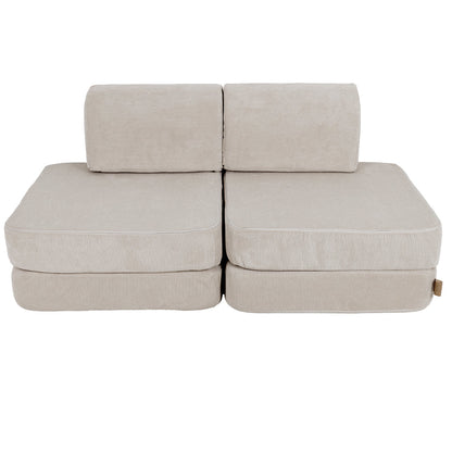 Mini Max Corduroy Play Sofa Premium – Slim Cord Edition