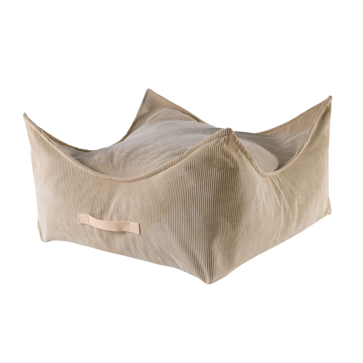 Seat pouf for children Square Premium Cord - Slim Cord Edition
