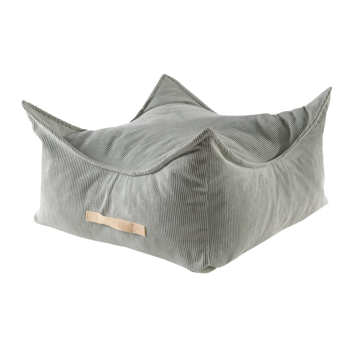 Seat pouf for children Square Premium Cord - Slim Cord Edition
