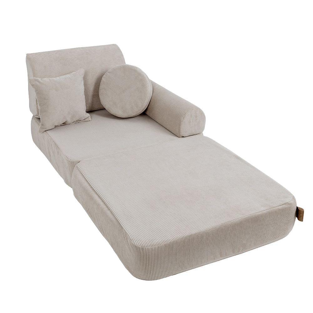 Mini Max Corduroy Play Sofa Premium – Slim Cord Edition