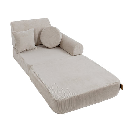 Mini Max Corduroy Play Sofa Premium – Slim Cord Edition