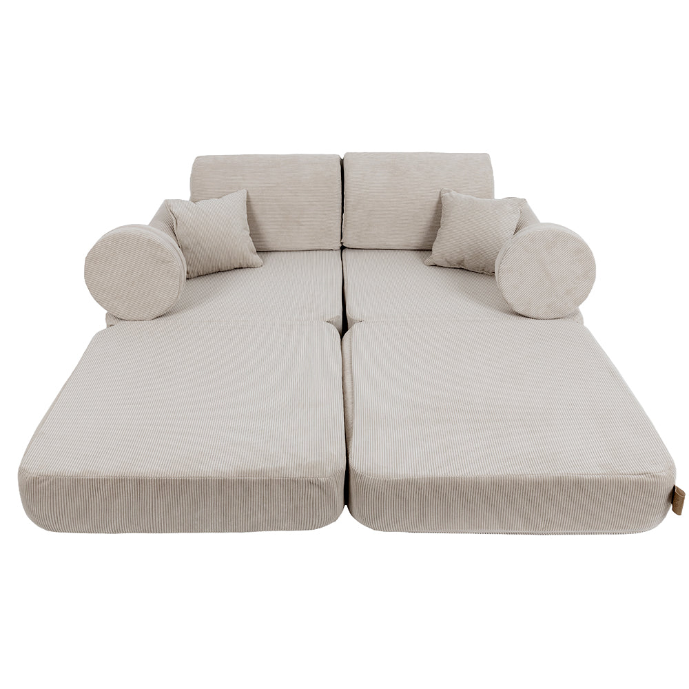 Mini Max Corduroy Play Sofa Premium – Slim Cord Edition