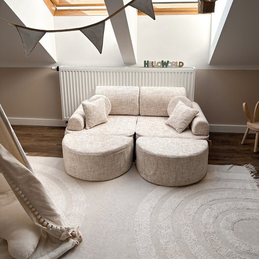 Spielsofa Mini Max Tangle - Cozy Chenille Edition