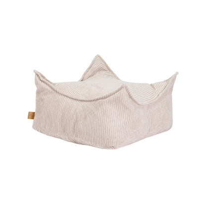 Square Children's Seat Pouf Corduroy Aesthetic - Classic Cord Edition