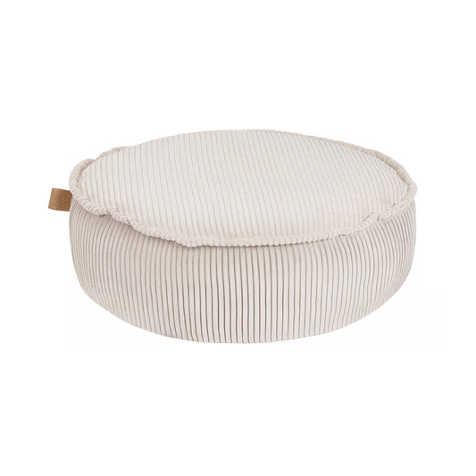 Sitzpouf für Kinder, rund, Ästhetik Cord - Classic Cord Edition
