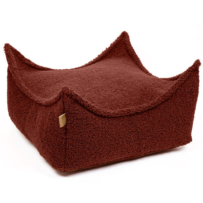 Seat pouf for children, square, Bearly