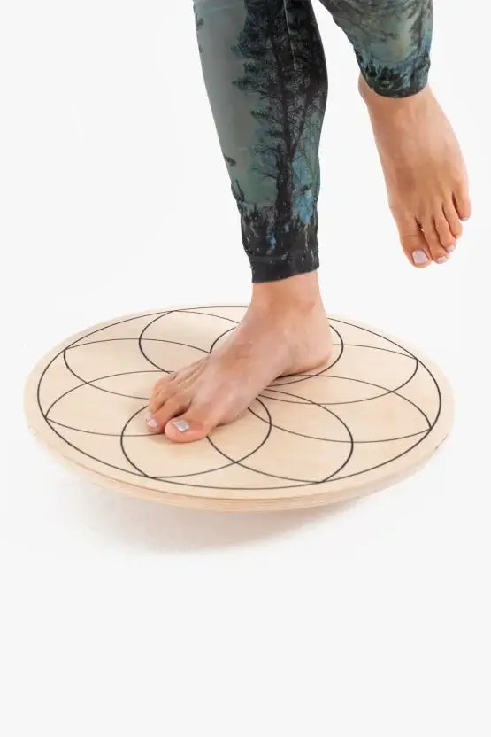 Balance Circle Yoga Board mit verschiedenen Motiven