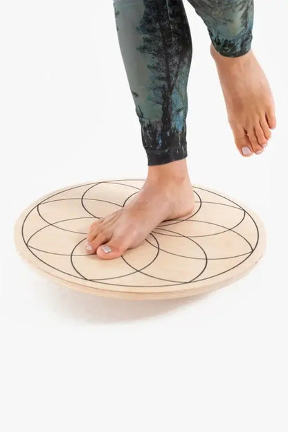 Balance Circle Yoga Board mit verschiedenen Motiven