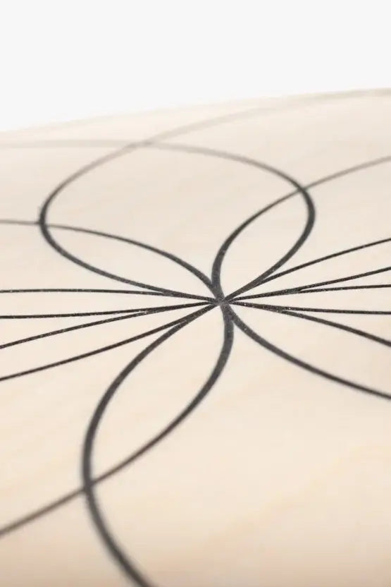 Balance Circle Yoga Board aus Holz im Kinderzimmer