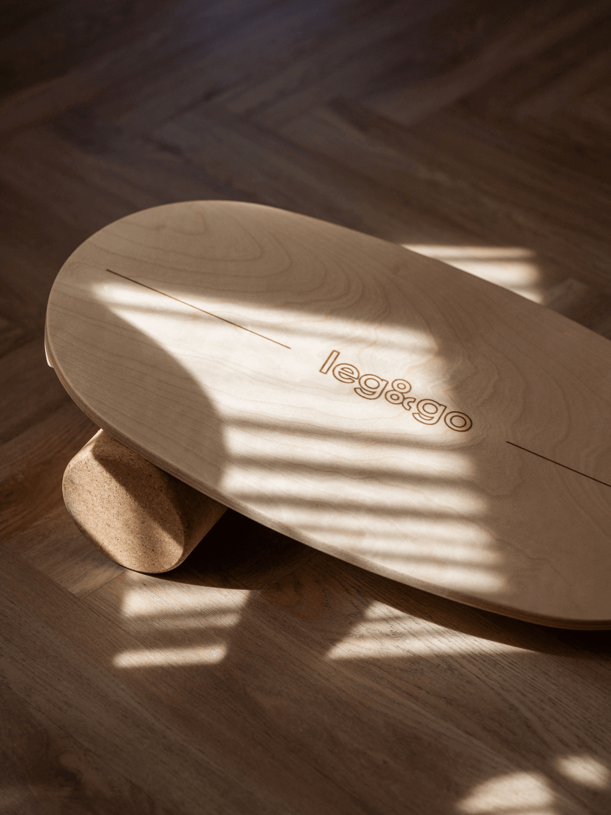 Holz-Balance-Board zum Balancieren und aktiven Spielen