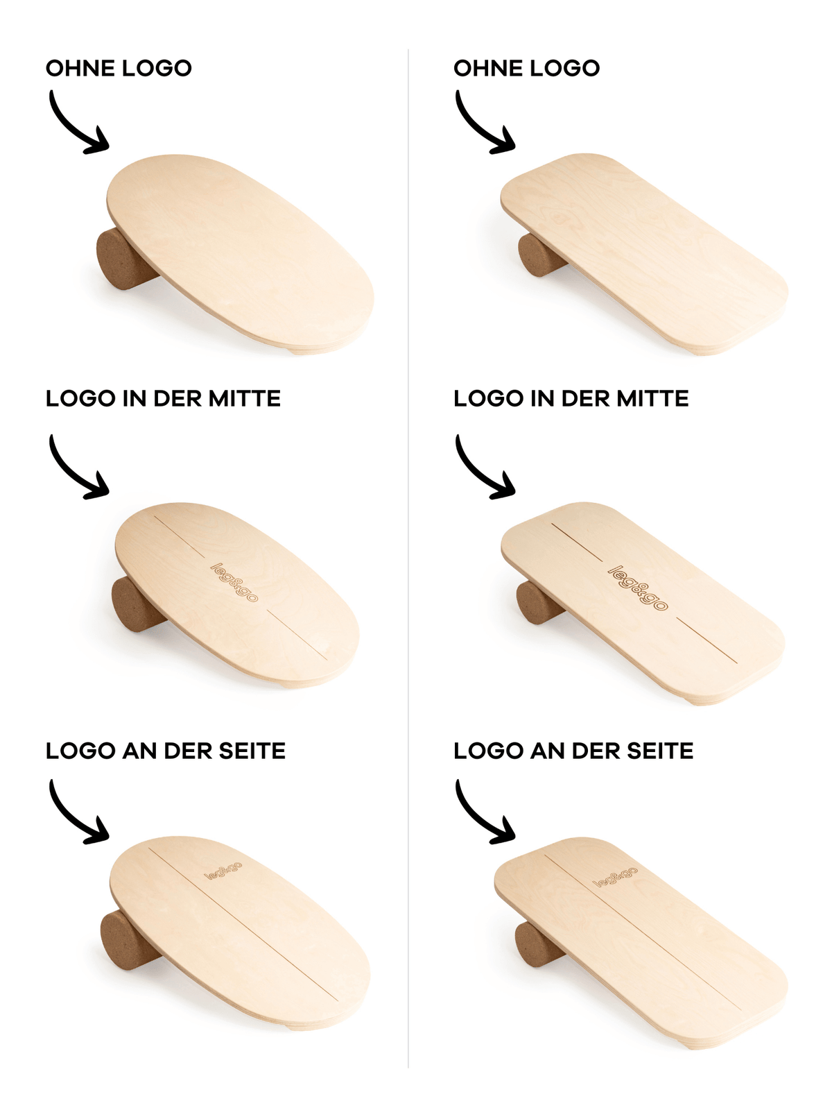 Balance Board aus Holz für die Bewegungsförderung zu Hause