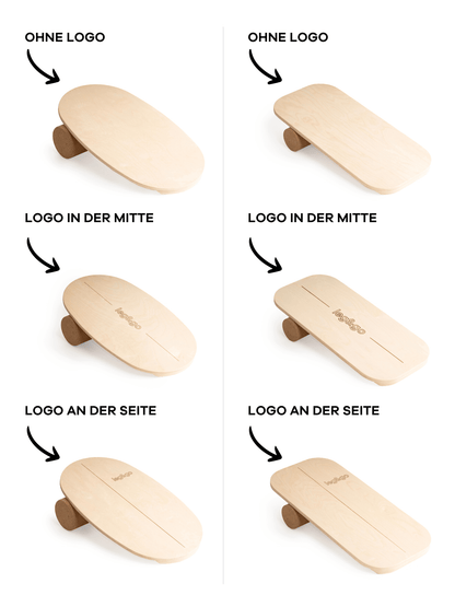 Balance Board aus Holz für die Bewegungsförderung zu Hause