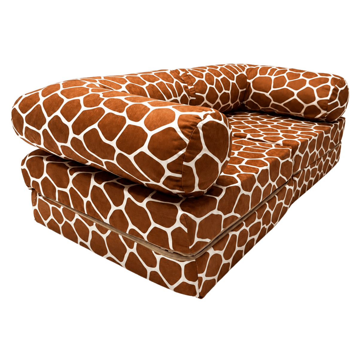 Kindersofa Giraffe – umgebaut zur gemütlichen Liege