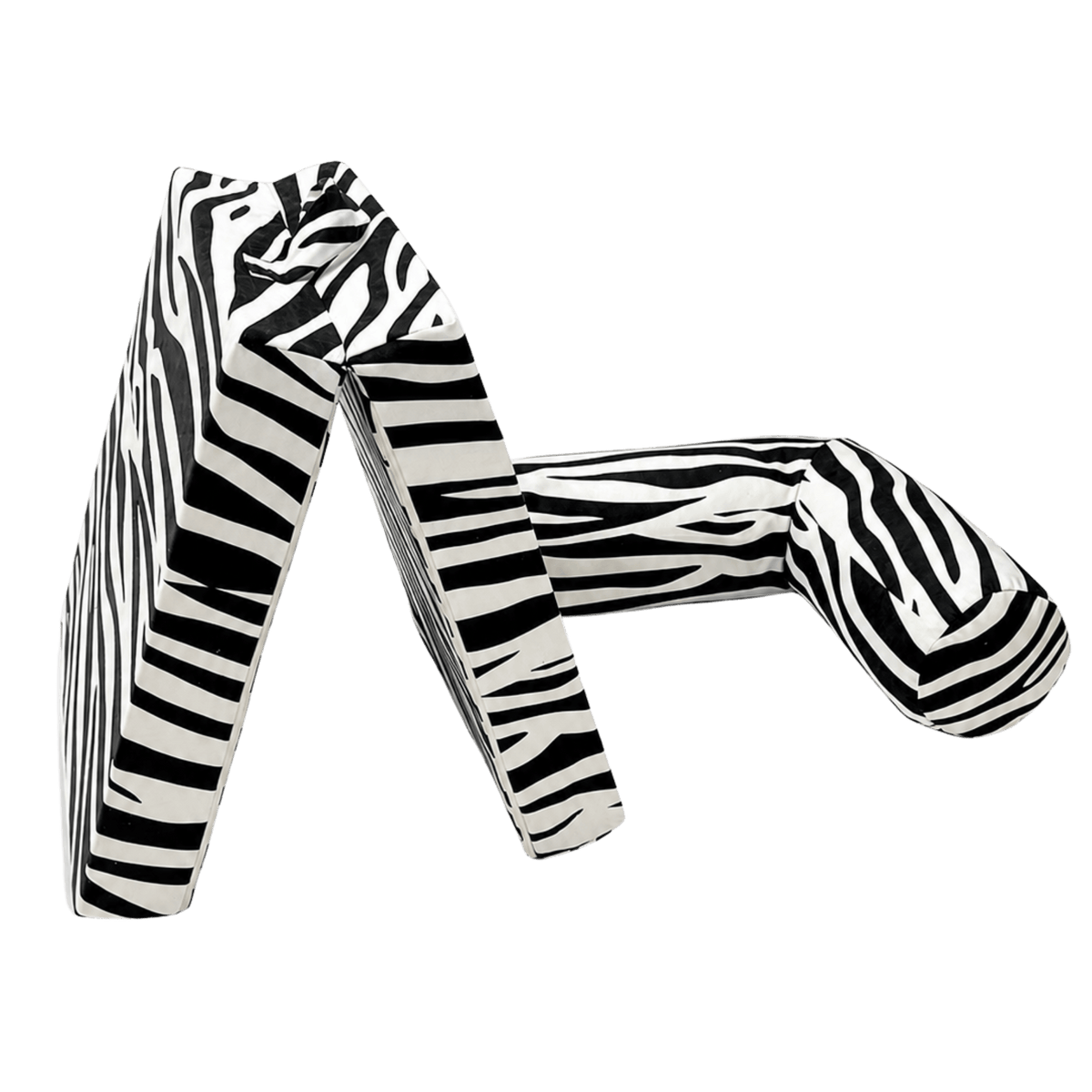 Kindersofa Zebra – weiche, gepolsterte Module