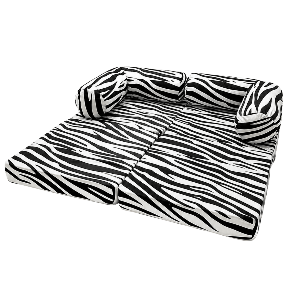 Kindersofa Zebra – Kuschel- und Leseecke im Kinderzimmer