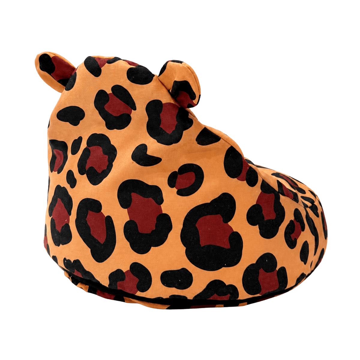 Klassischer Bean Bag Leopard als gemütlicher Sitzplatz
