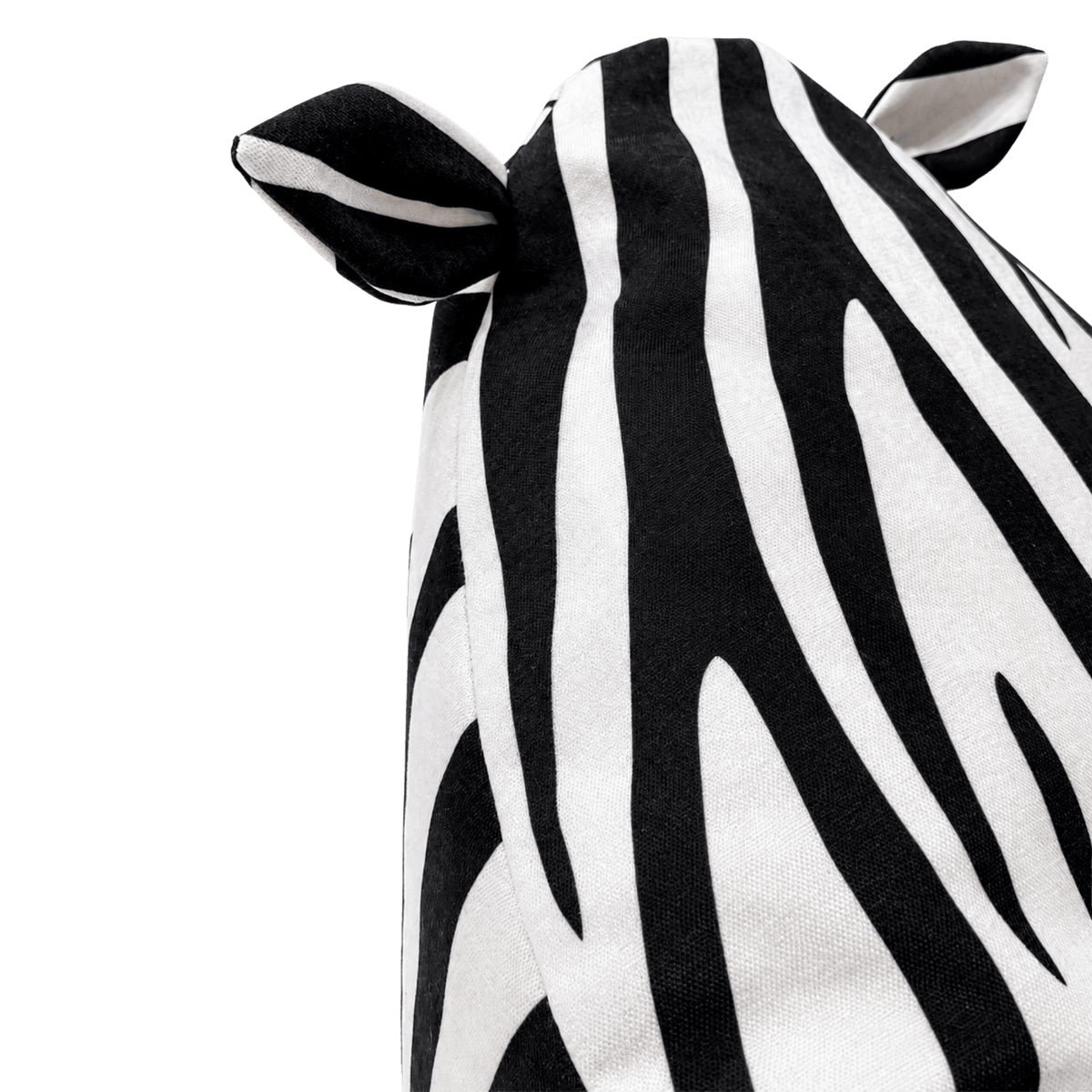 Klassischer Bean Bag Zebra als gemütlicher Sitzplatz