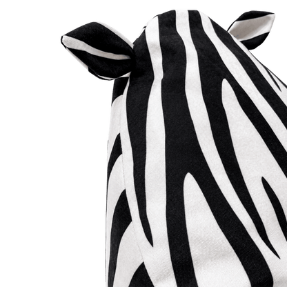 Klassischer Bean Bag Zebra als gemütlicher Sitzplatz