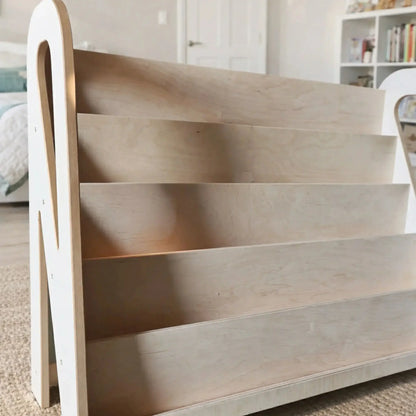 Bücherregal für Kinder in Größe L aus Holz